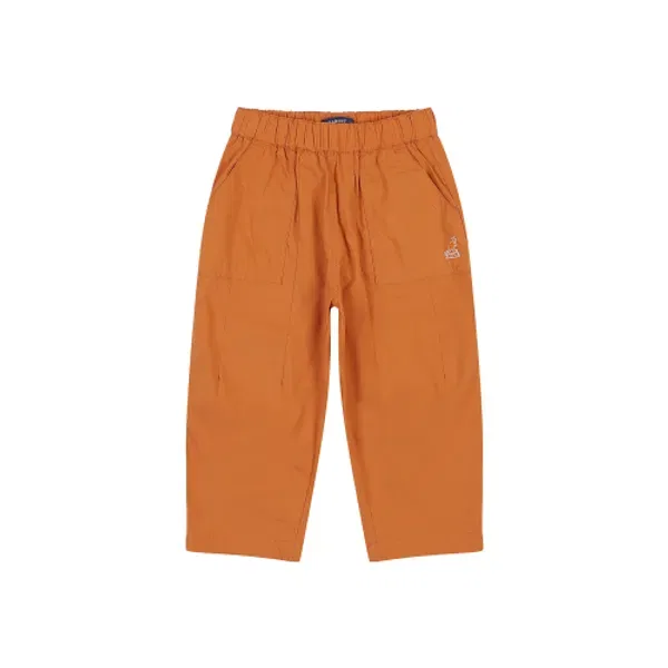 Брюки спортивные с эластичным поясом, rb 0001, Kangol Kids, оранжевый
