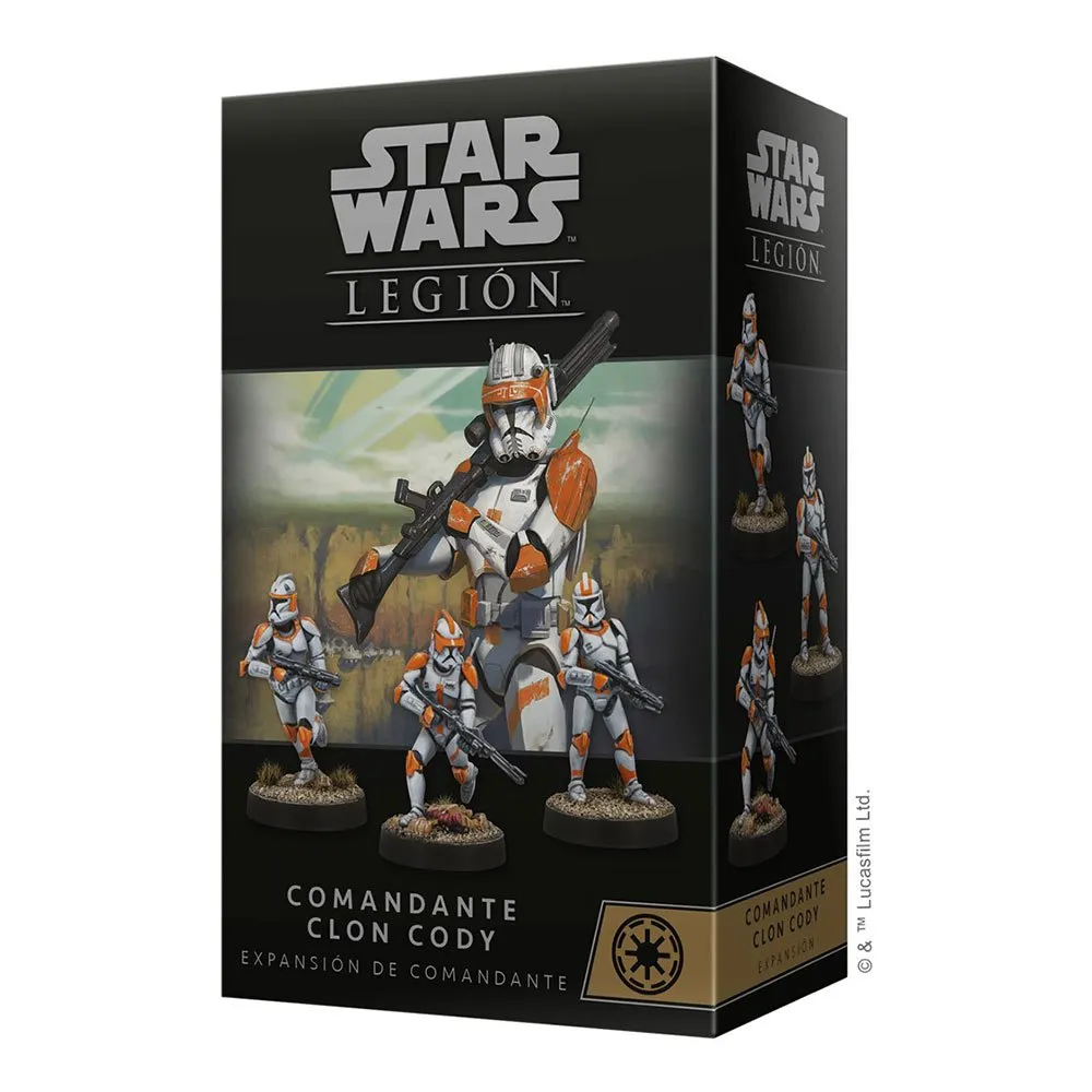 

Детская настольная игра Asmodee Star Wars Legion Comandante Clon Cody, мультиколор