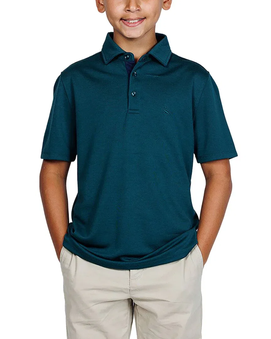 Однотонная рубашка-поло TailorByrd, зеленый — фото 2