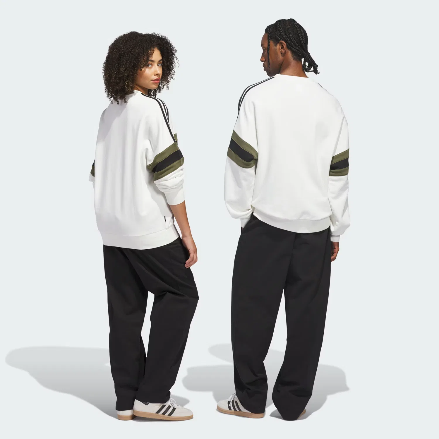 Унисекс брюки для скейтбординга свободного кроя Skateboarding Pintuck Pants 2.0 Adidas Originals, черный — фото 2
