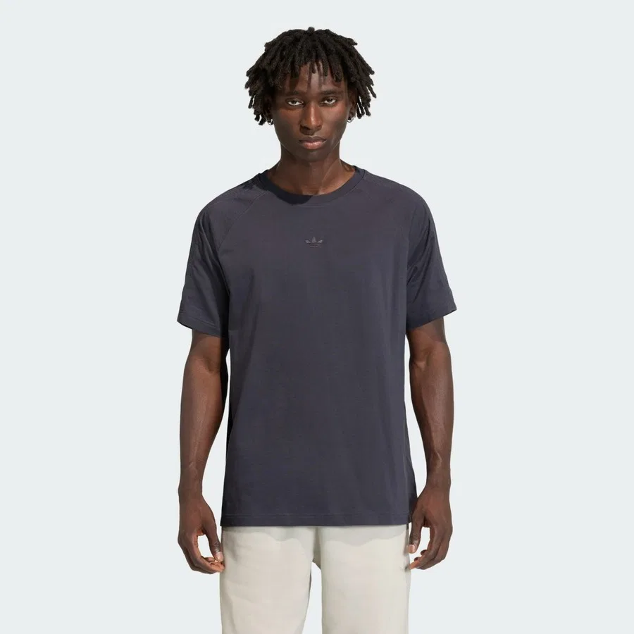 Футболка с длинным рукавом Premium Essentials adidas Originals, Серый