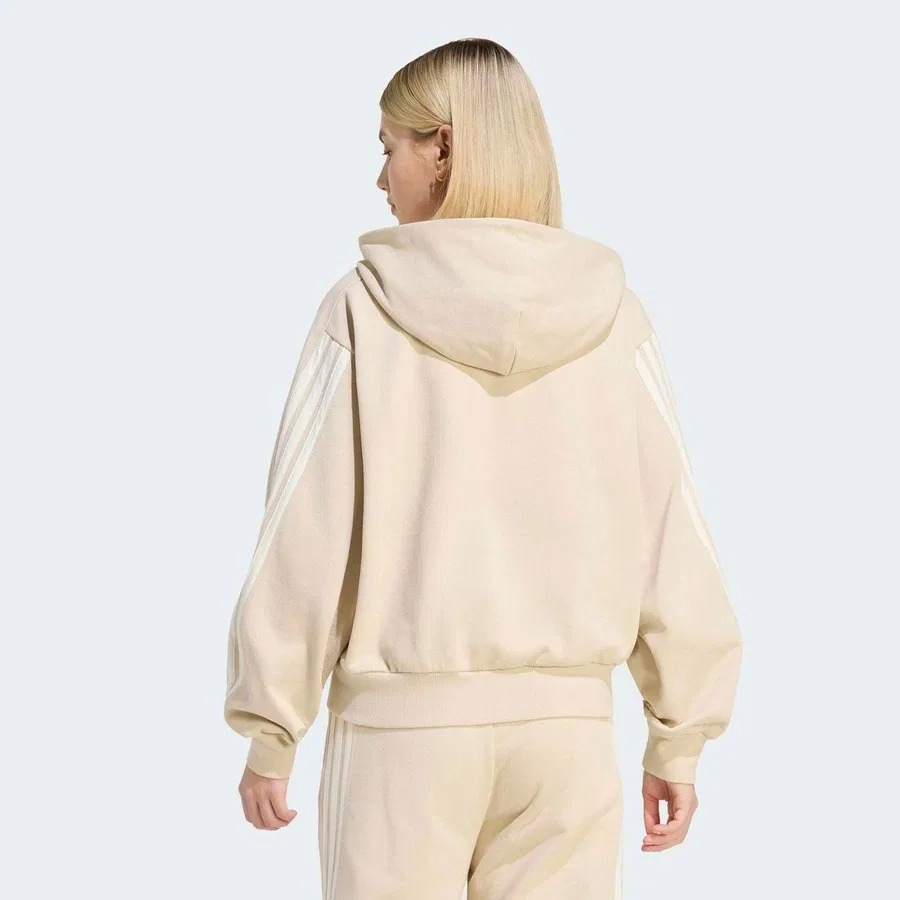 Женская куртка с длинным рукавом Kıt adidas, Кремовый — фото 2