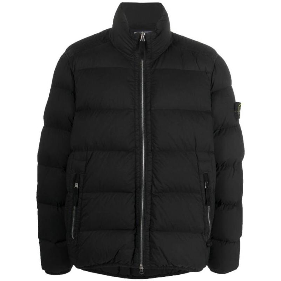 Пуховик Stone Island, черный