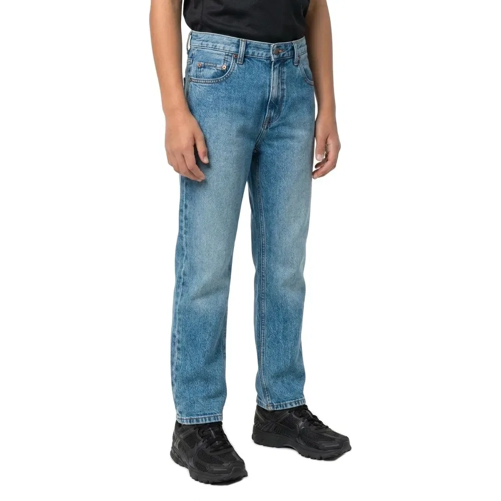 Детские джинсы для мальчиков свободного кроя Quiksilver, Blue — фото 3