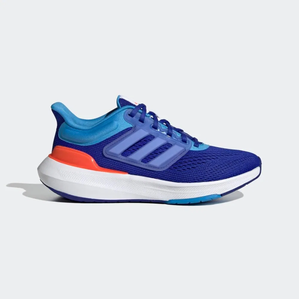 Детские кроссовки для бега с шнуровкой Ultrabounce adidas, Lucid Blue/White/Pulse Blue — фото 3