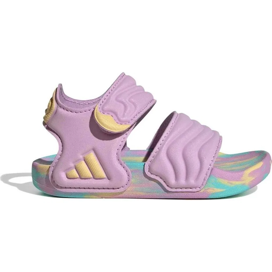 Сандалии Adilette с регулируемой липучкой, модель HQ9212, adidas, Оранжевый