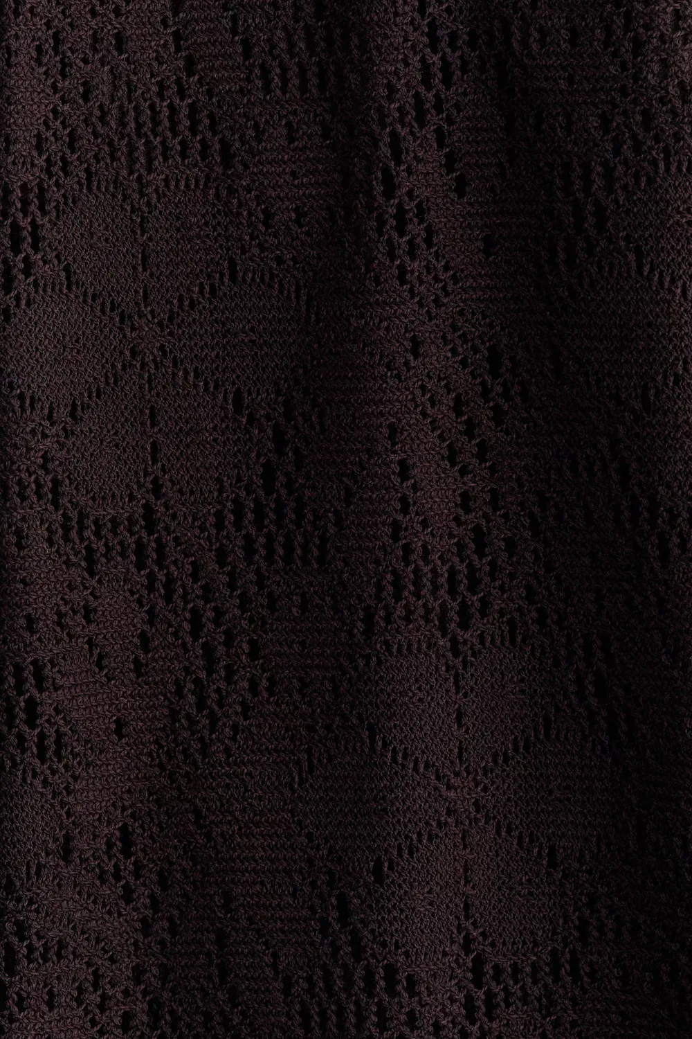 Брюки, имитирующие вязание крючком H&M, Dunkelbraun — фото 2