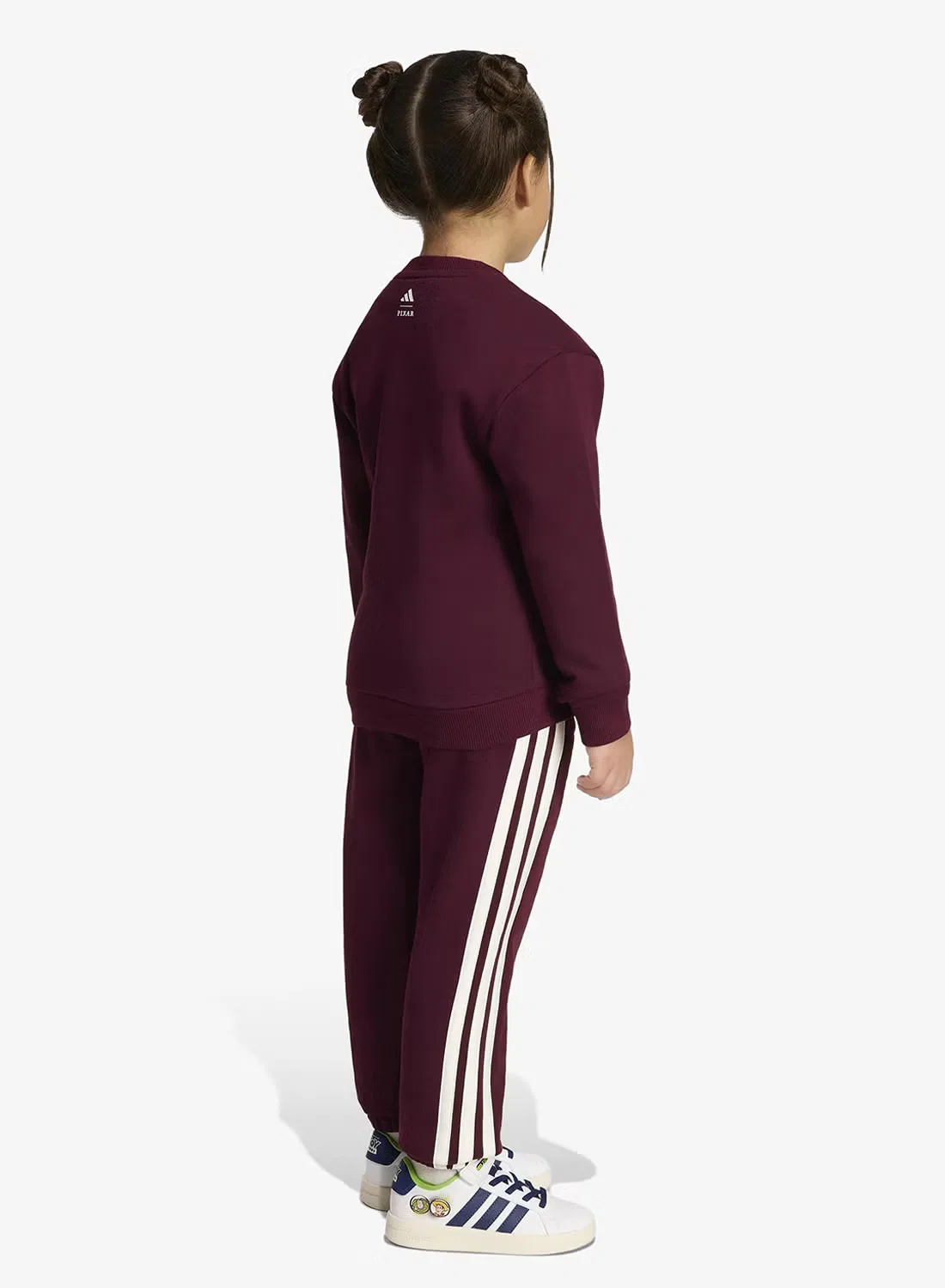 Джоггеры с эластичным поясом с принтом Pixar Toy Story Adidas, бордовый — фото 4