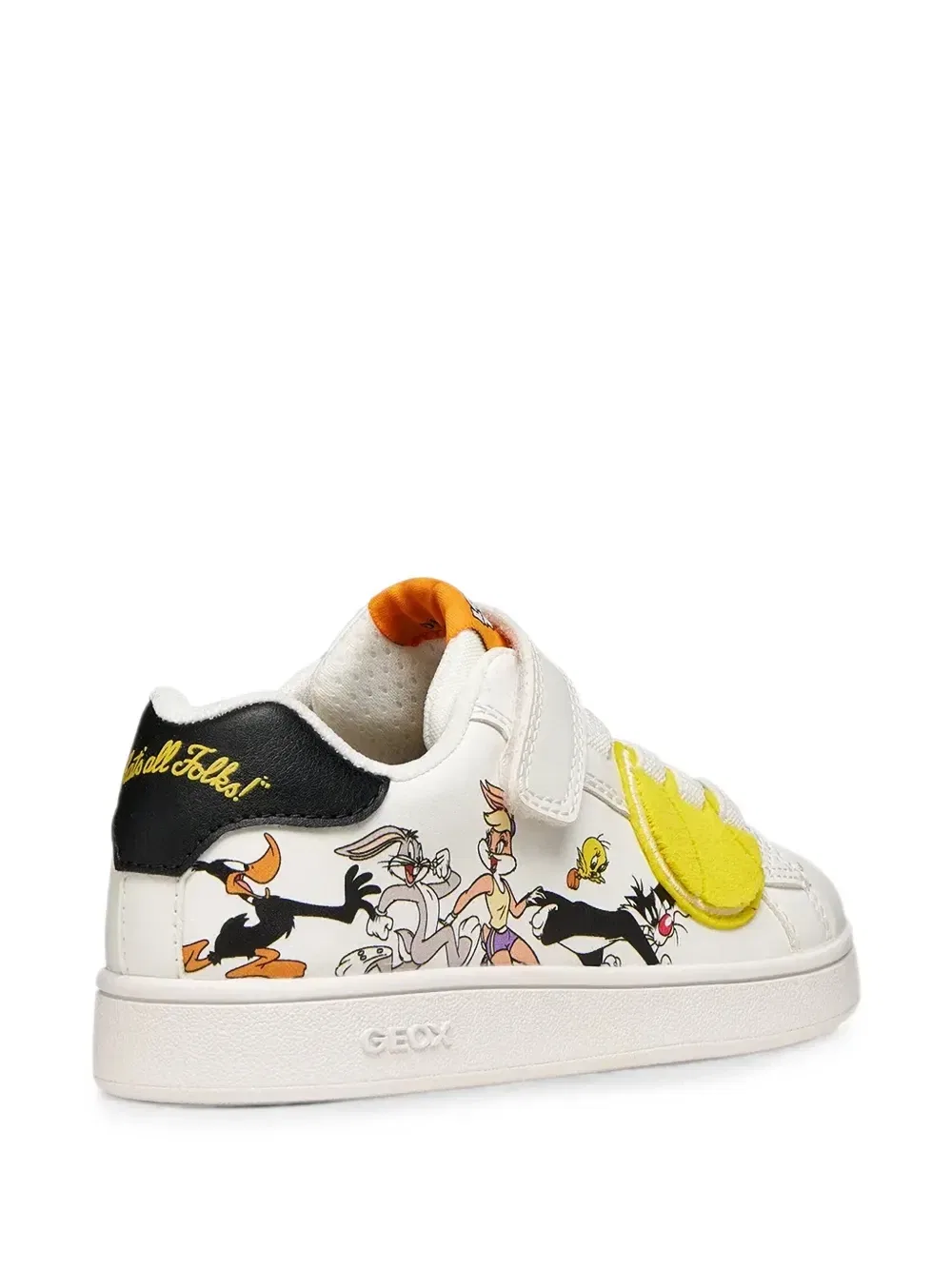 Кроссовки Geox Kids X Looney Tunes Eclyper, белый — фото 3