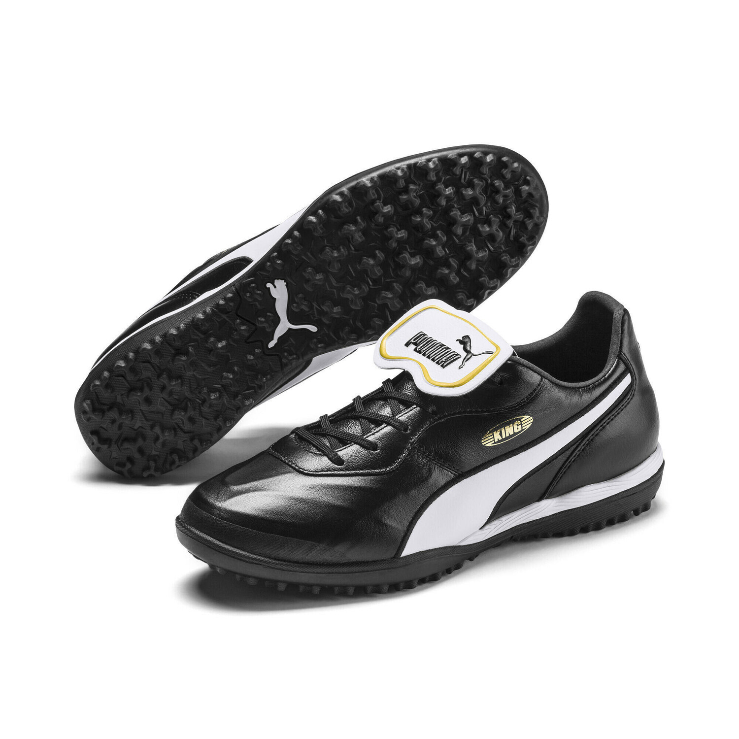 

Мужские футбольные бутсы Puma King Top TT, черно-белый, Черный, Мужские футбольные бутсы Puma King Top TT, черно-белый