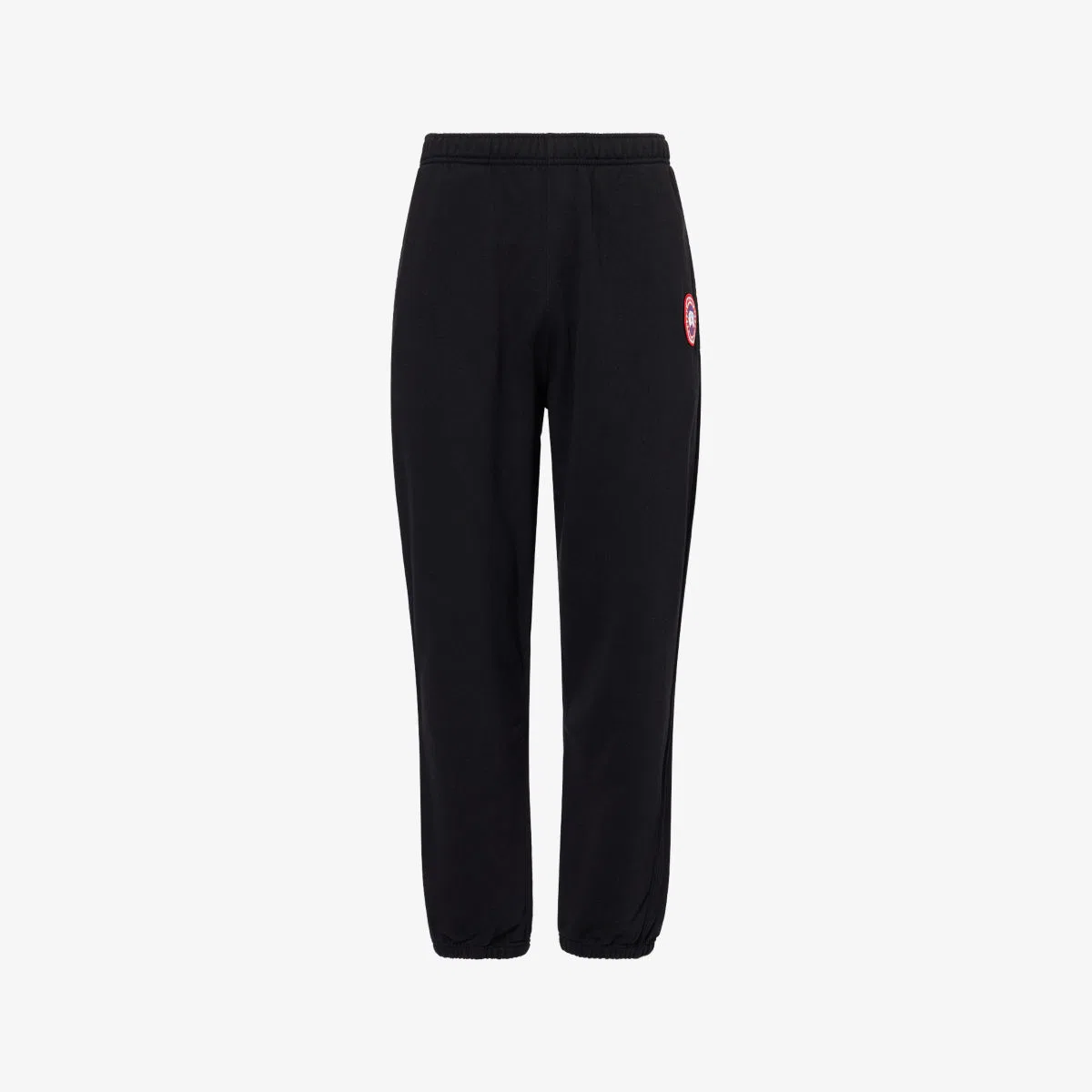 Спортивные брюки Rove из хлопкового трикотажа с зауженными штанинами Canada Goose, черный