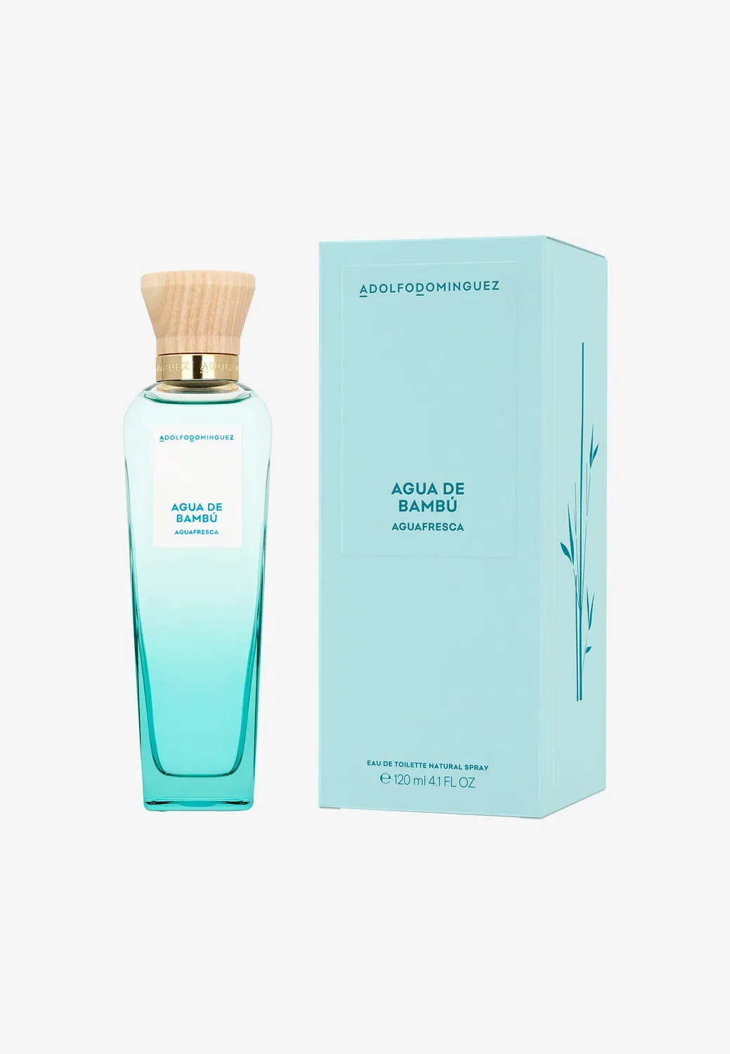 Agua de bambu for her edt - туалетная вода Adolfo Dominguez Perfumes, 120 мл — фото 2