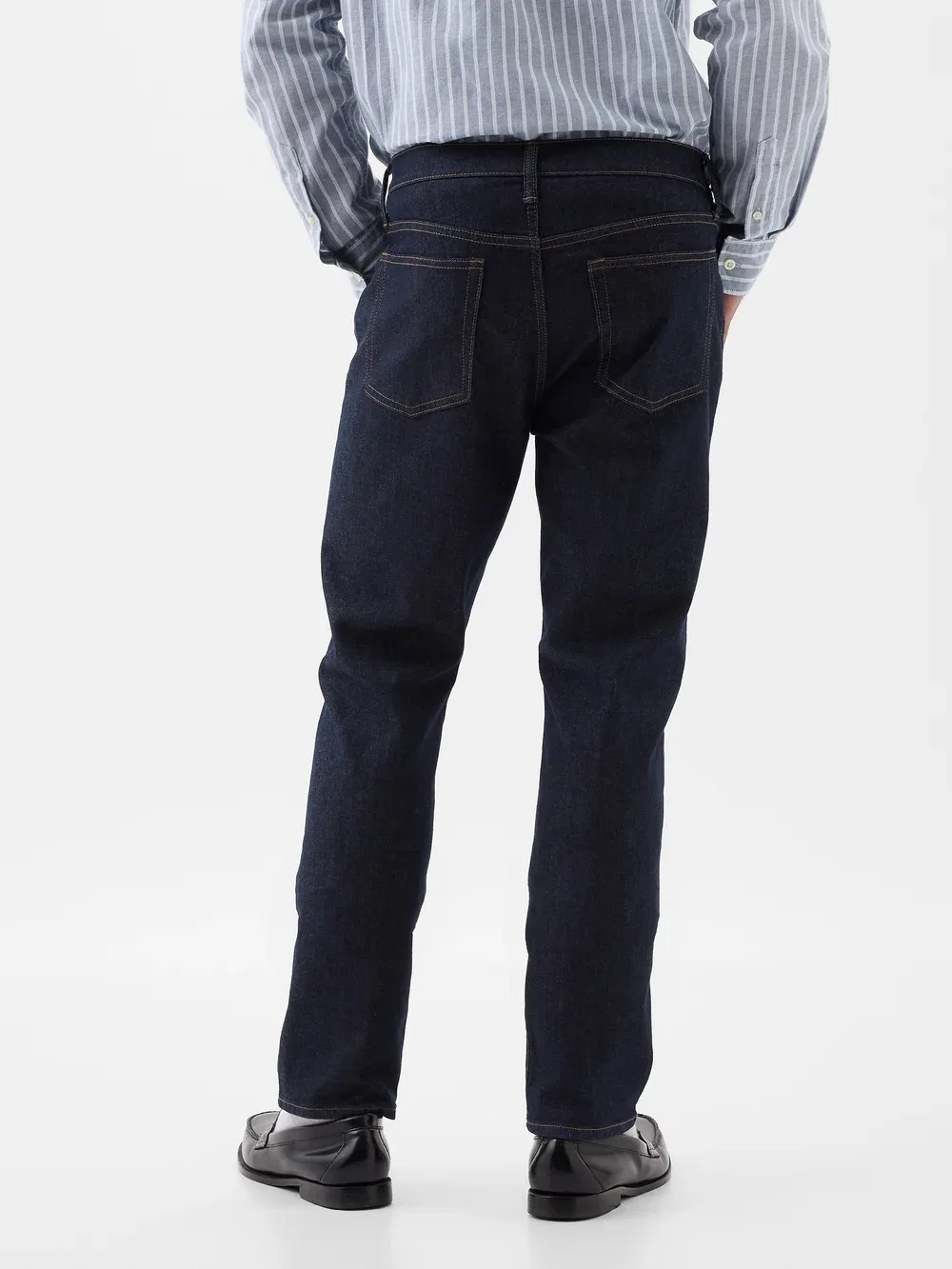 Узкие джинсы Gap, Rinse Washed Indigo — фото 3