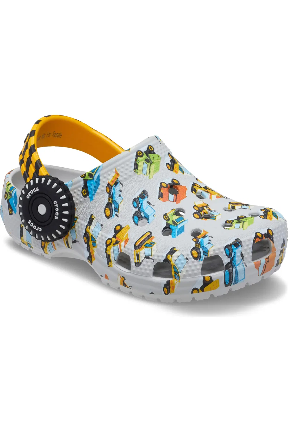 Детские сабо строительные с пяткой Classic CROCS, Atmosphere