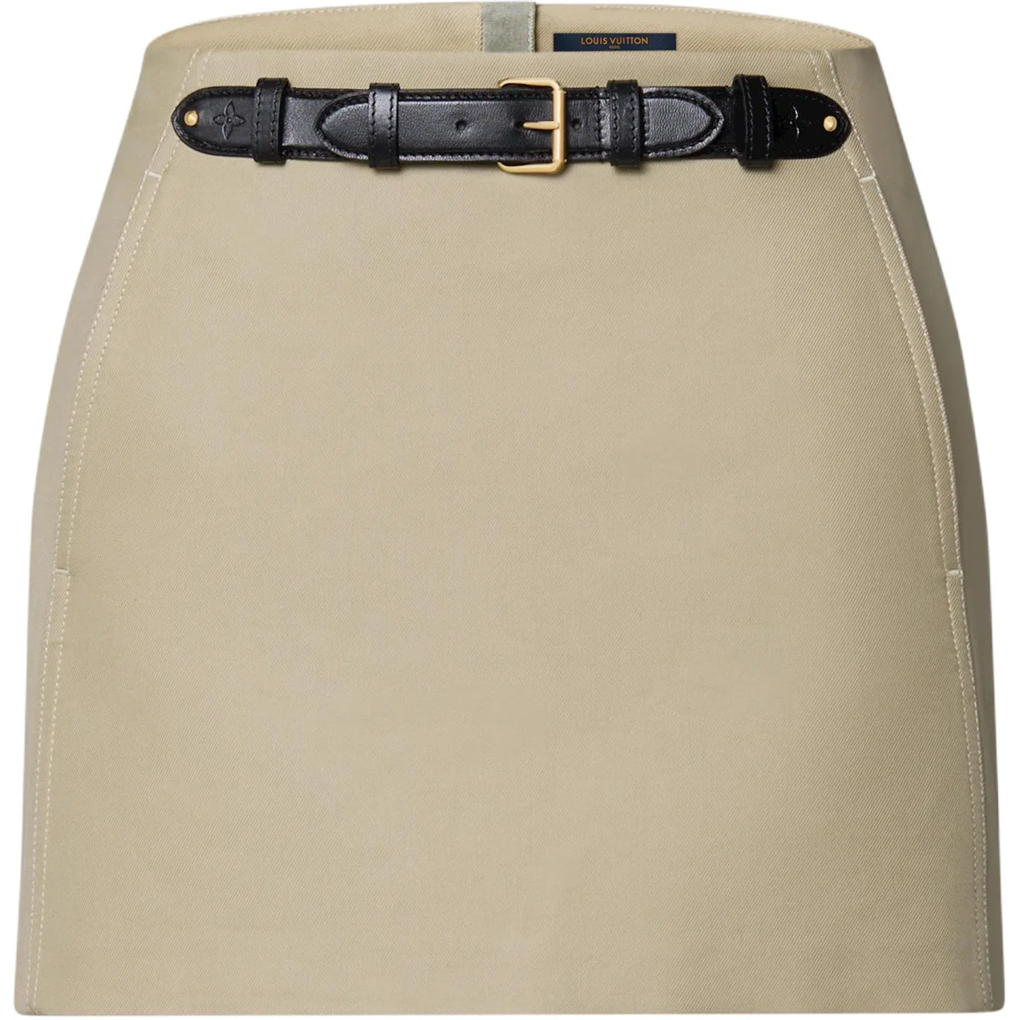 Женская короткая юбка Casual LOUIS VUITTON, Khaki
