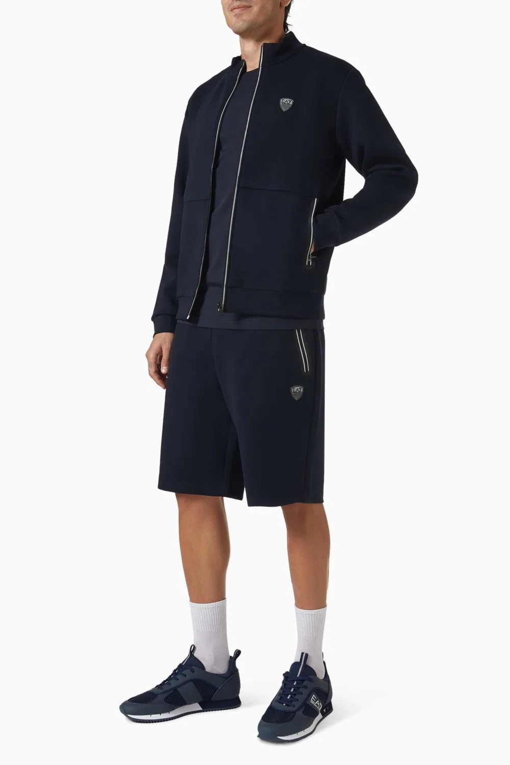Толстовка на молнии EA7 Emporio Armani — фото 2