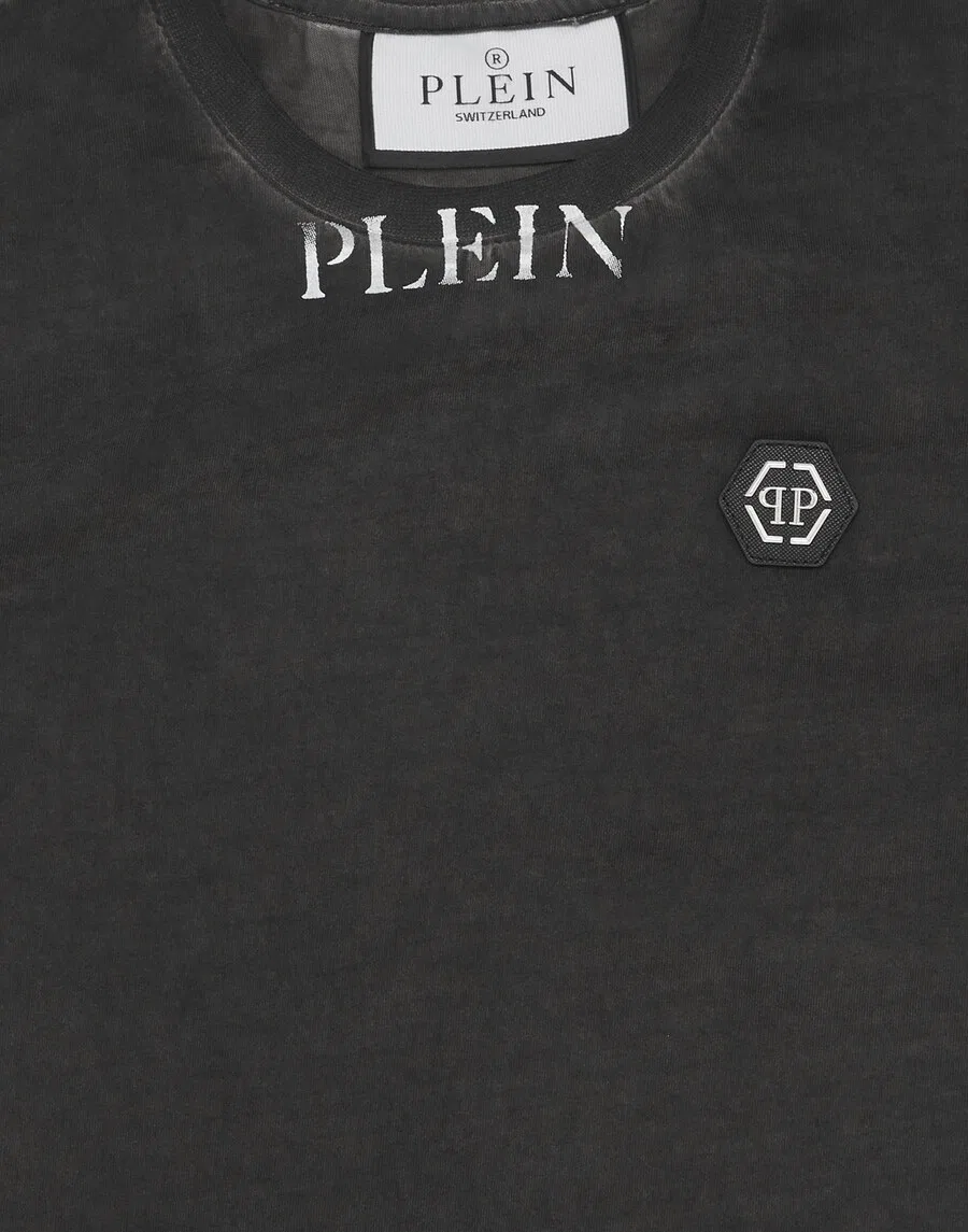 Рубашка Philipp Plein 'Basic' черного цвета — фото 3