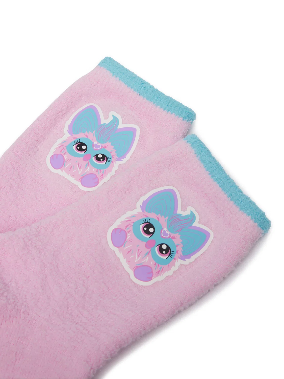 Длинные носки для девочки Furby, розовый — фото 4