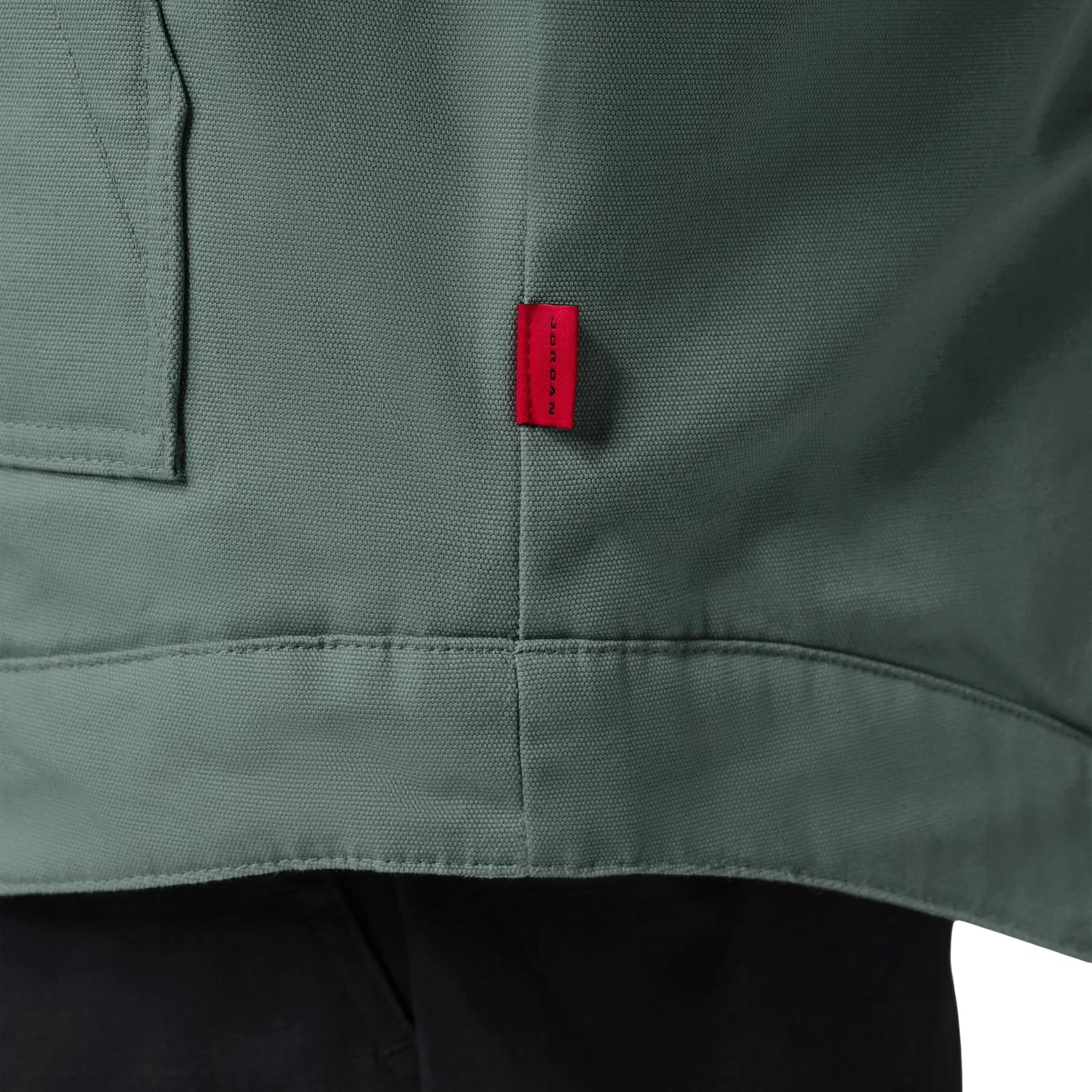 Мужская куртка Flight Mid-Layer Shirt Jacket 'Clay Green Night Forest Black' Jordan, Clay Green/Night Forest/Black — фото 4