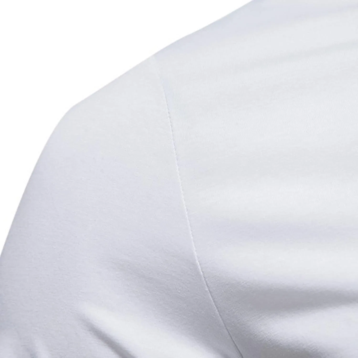 Мужская хлопковая футболка с круглым вырезом Athletic, White — фото 4