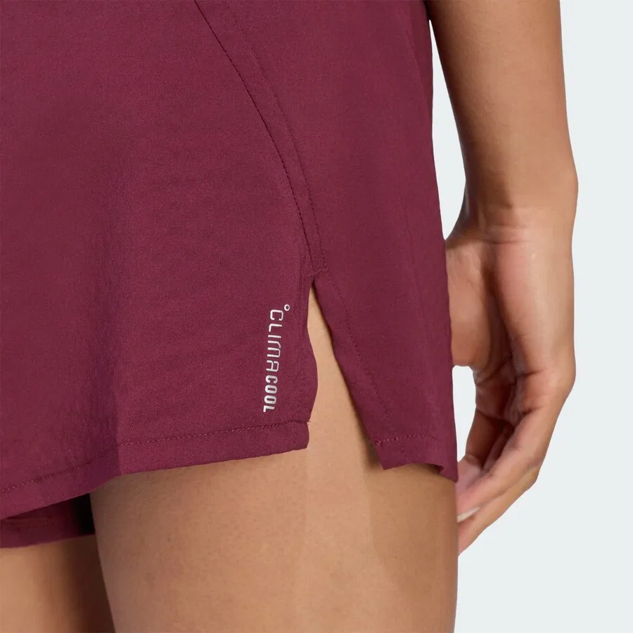 Спортивные брюки ADIDAS PERFORMANCE свободного кроя 'Adi365 Seasonal' в бордовом цвете — фото 4