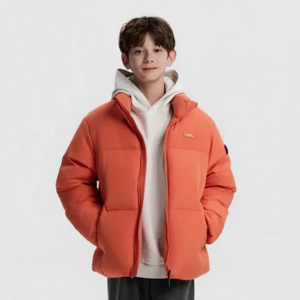 Пуховик Reiman Duck Down, National Geographic Kids, оранжевый
