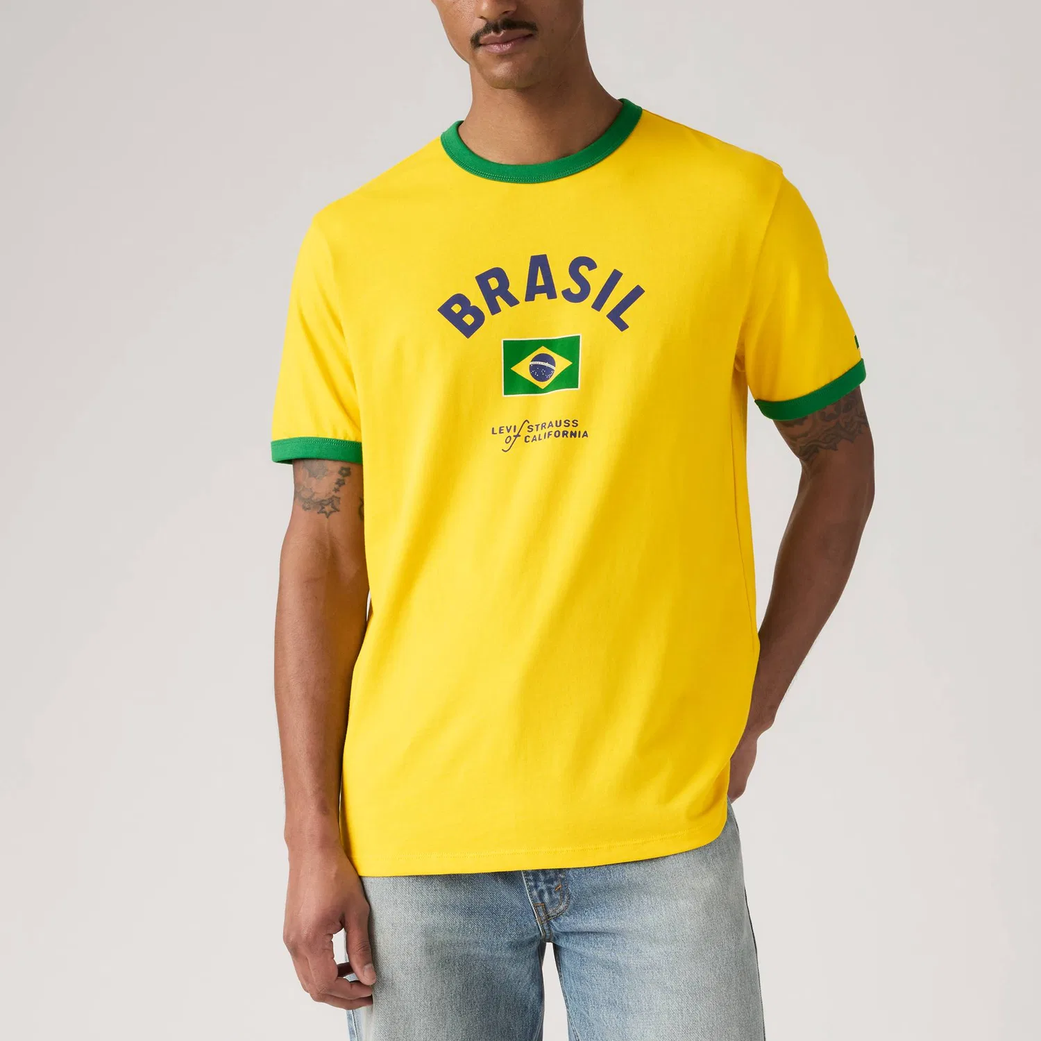 Мужская футболка Country Ringer Levis, Multicolor — фото 3