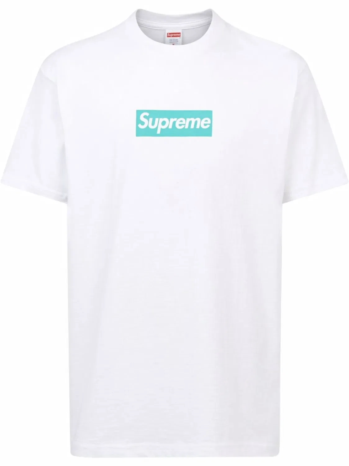Футболка Box Logo белая Supreme, белый