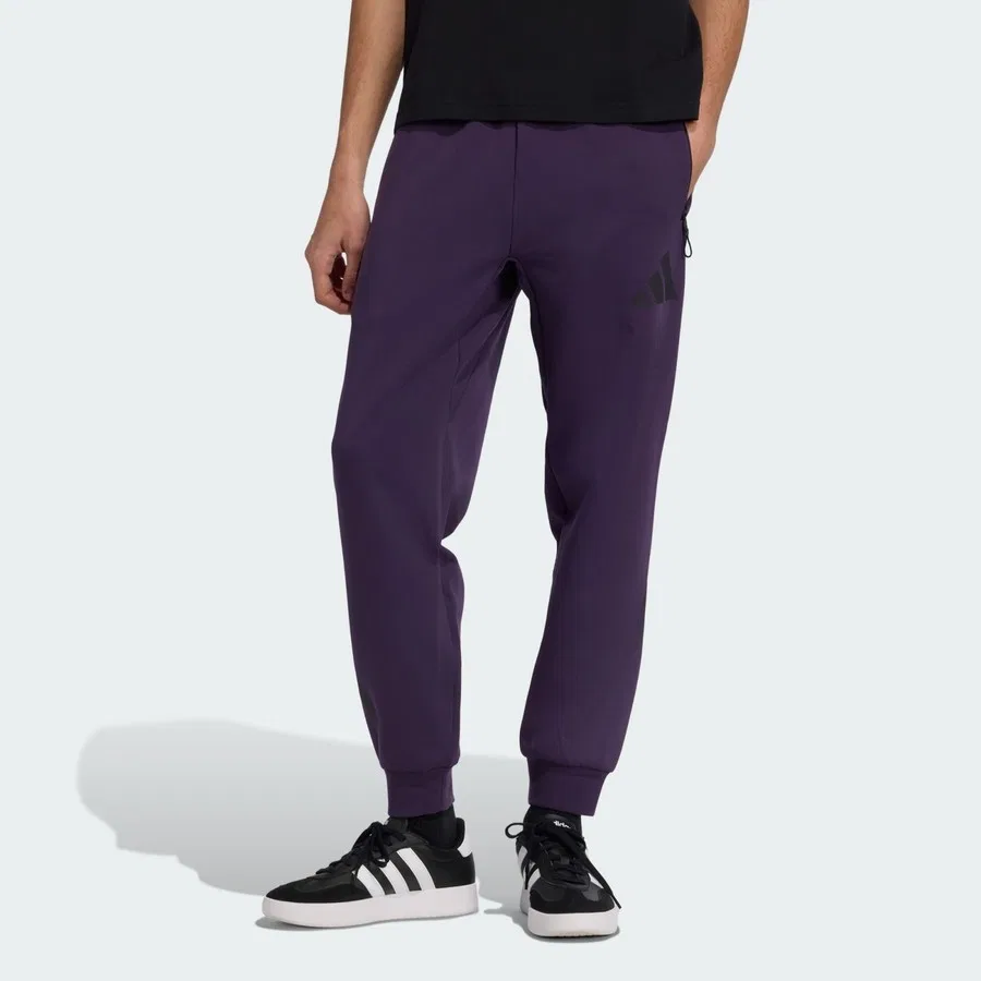 Спортивные брюки с принтом Z.N.E. adidas, Фиолетовый