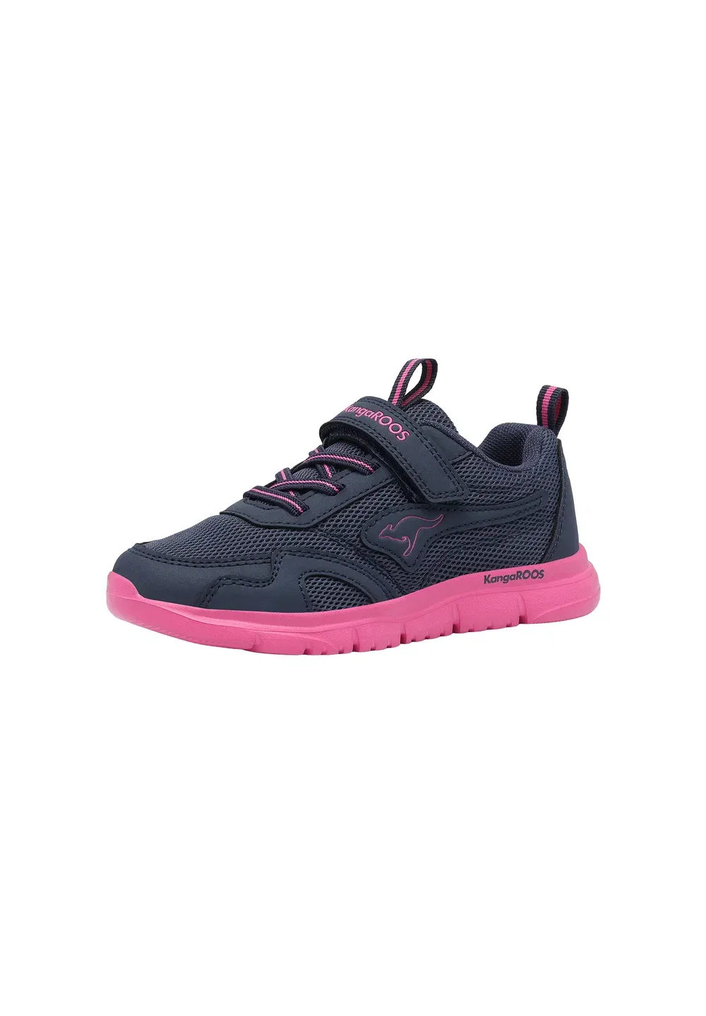 Kinder k-etk rooz ev sneaker 10497 000 4455 navy - trainers Kangaroos, Dk Navy Daisy Pink Oc — фото 2