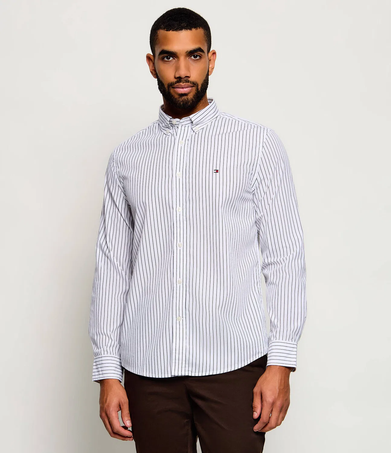 Рубашка Tommy Hilfiger, Bianco — фото 3