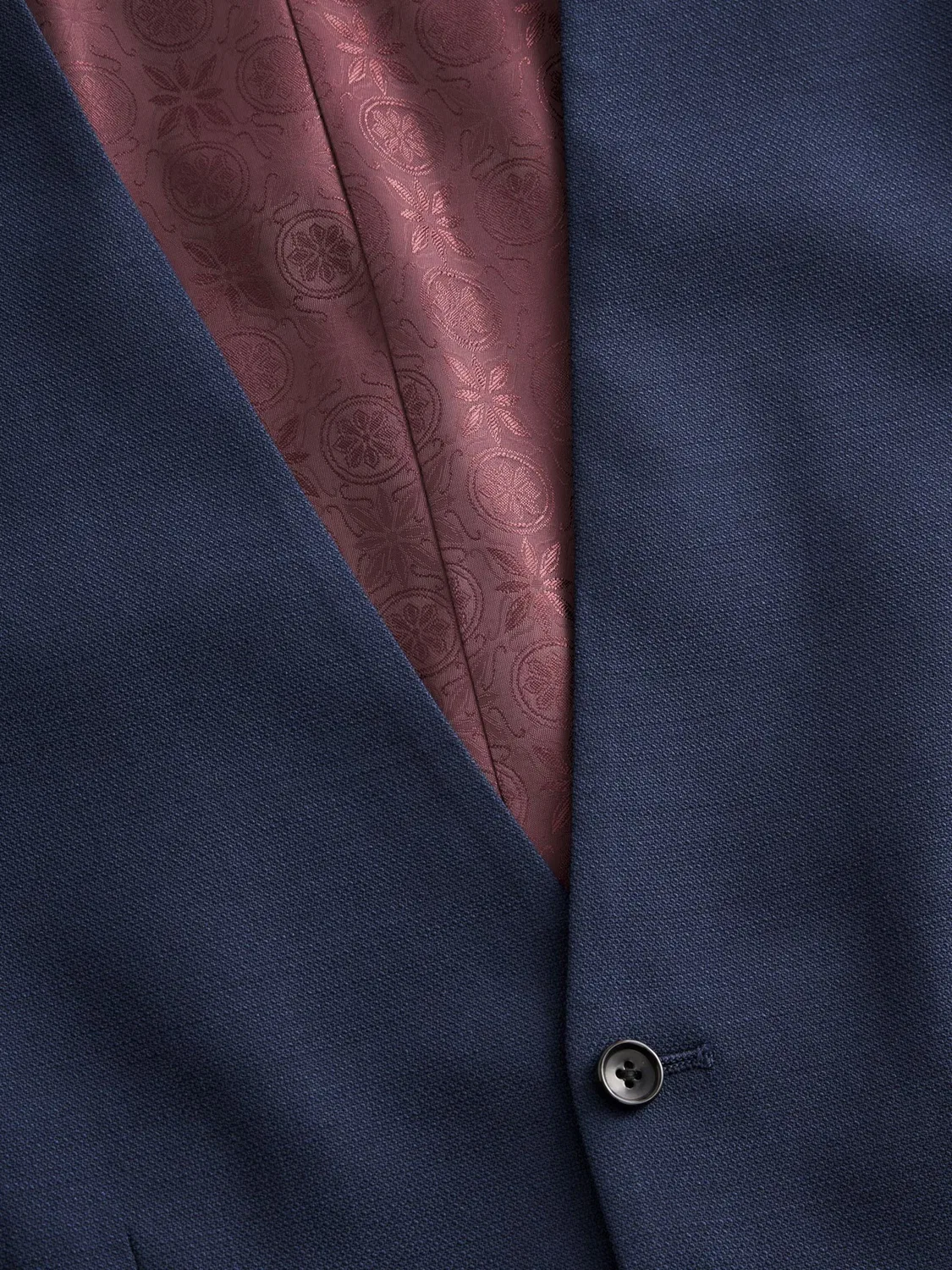 Жилет Next Suit Vest Tollegno темно-синего цвета — фото 4