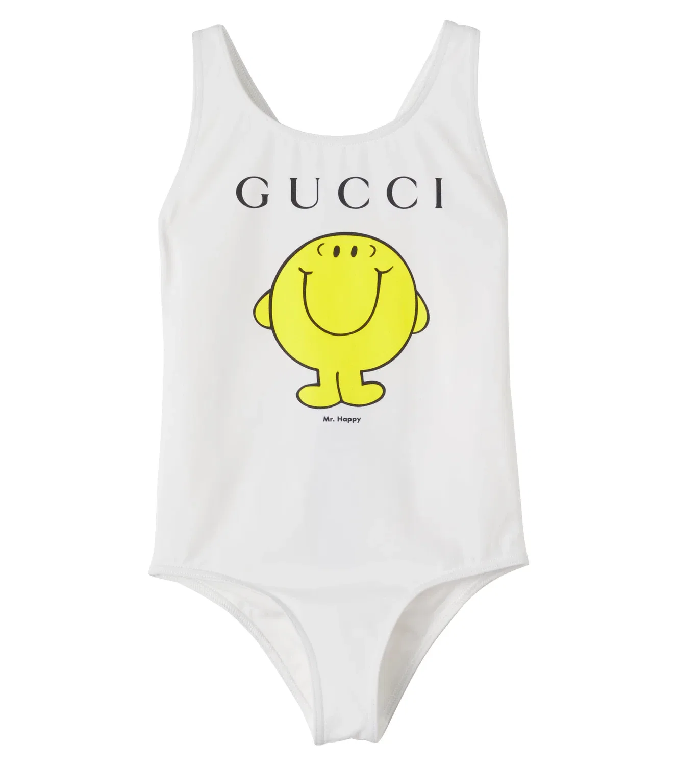 Раздельный купальник с принтом Kids x Mr. Men Little Miss Gucci Kids, белый