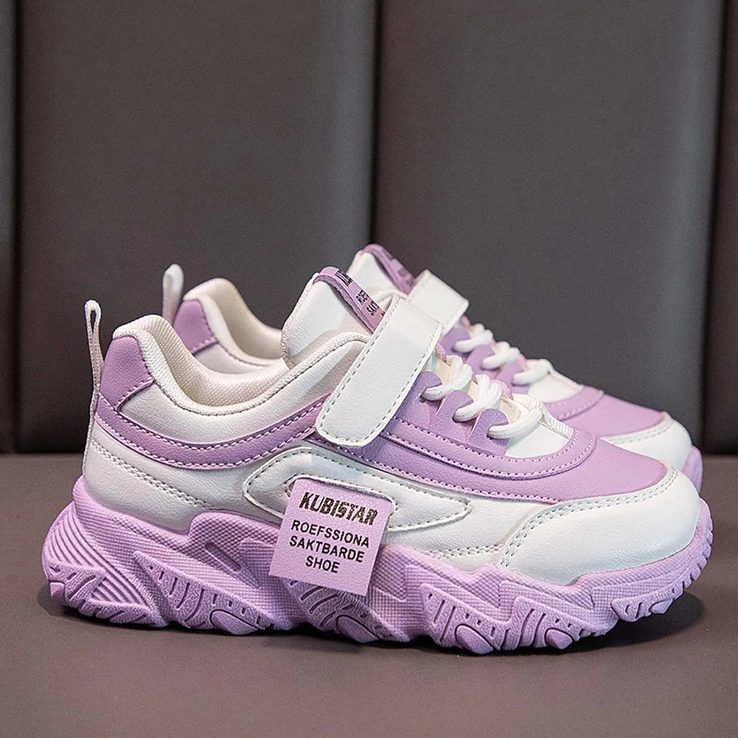 Детские кроссовки для мальчиков и девочек с легким верхом, Purple — фото 4