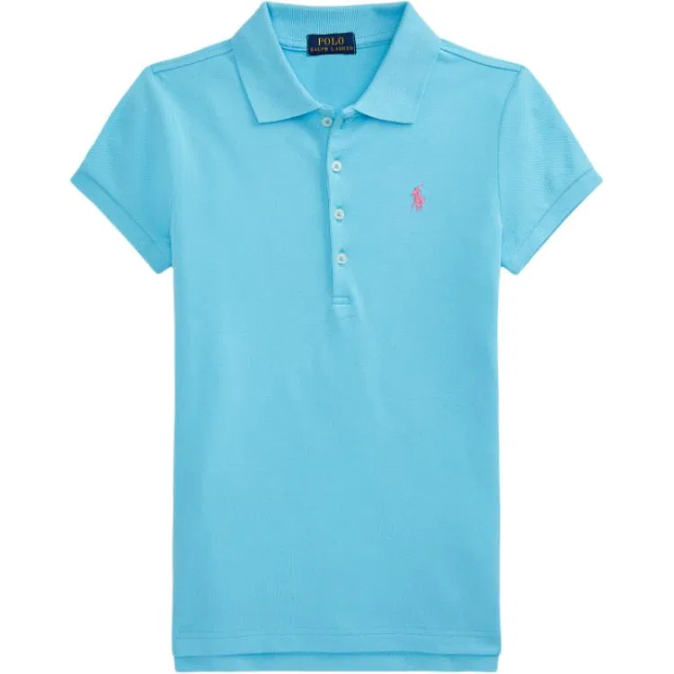 Детская футболка с коротким рукавом Turquoise Polo Ralph Lauren