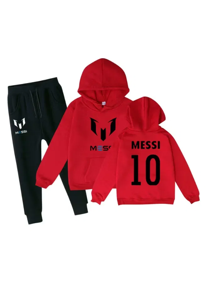 Комплект спортивный с принтом футбольной звезды Messi