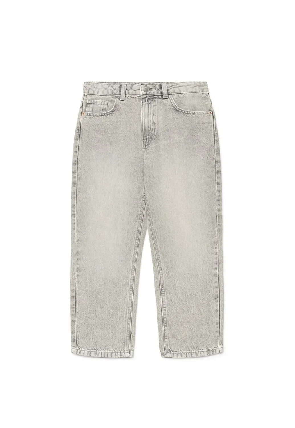 Джинсы Pantalone Lungo Tinta Unita - джинсы прямого кроя Terranova, Grigio Denim