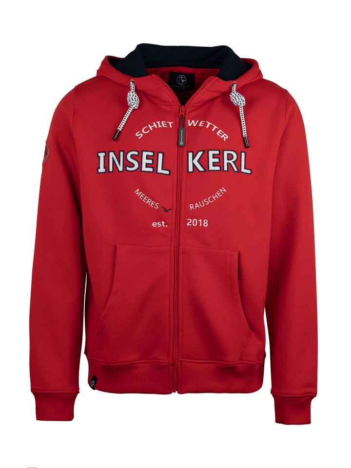 

Спортивная куртка Inselkerl Fiete SCHIETWETTER, красный