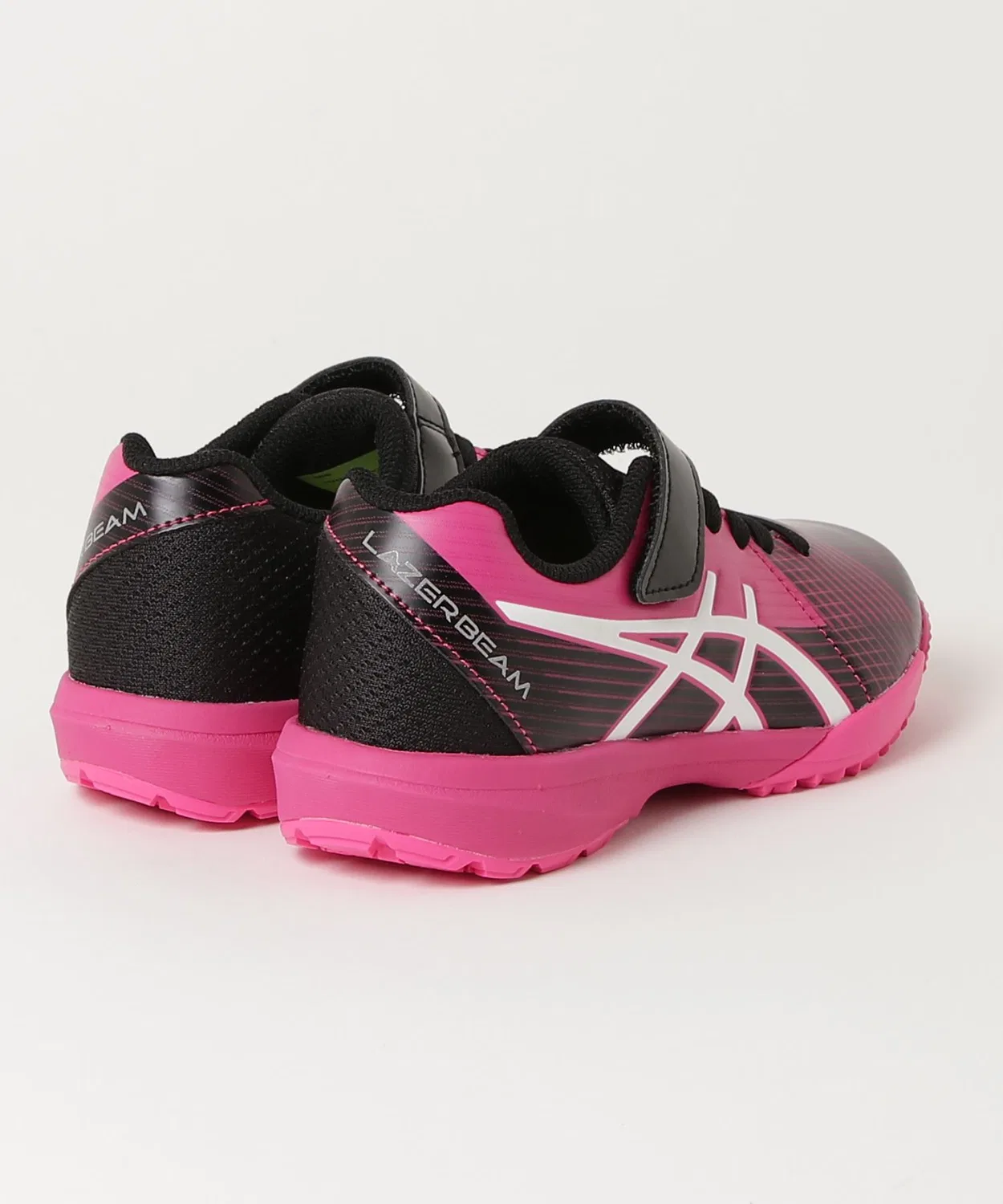 Детские кроссовки с фиксирующей пяткой LAZERBEAM ASICS, Black/Pink — фото 2