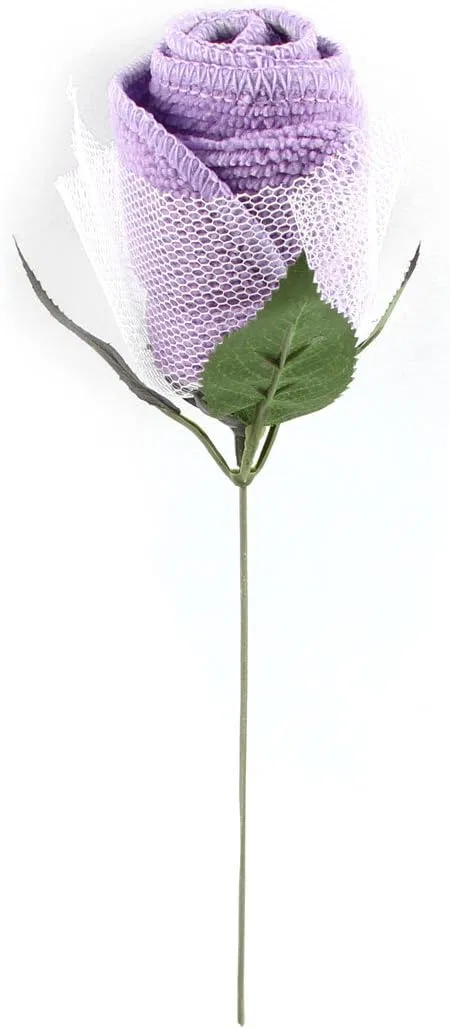 Ткань для умывания лица, Ruilogod, Зеленый Светло-фиолетовый