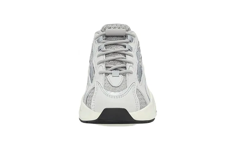 Детские кроссовки с принтом Yeezy Boost 700 V2 Static Leather Low top Kids Lifestyle Shoes Gray White Kids' Adidas Originals, Серый Белый — фото 4