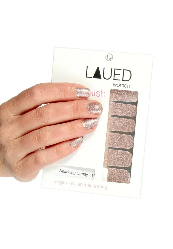 Наклейки для ногтей, веганские, Laued nail foils, Vargu, Sparkling Candy 12 г