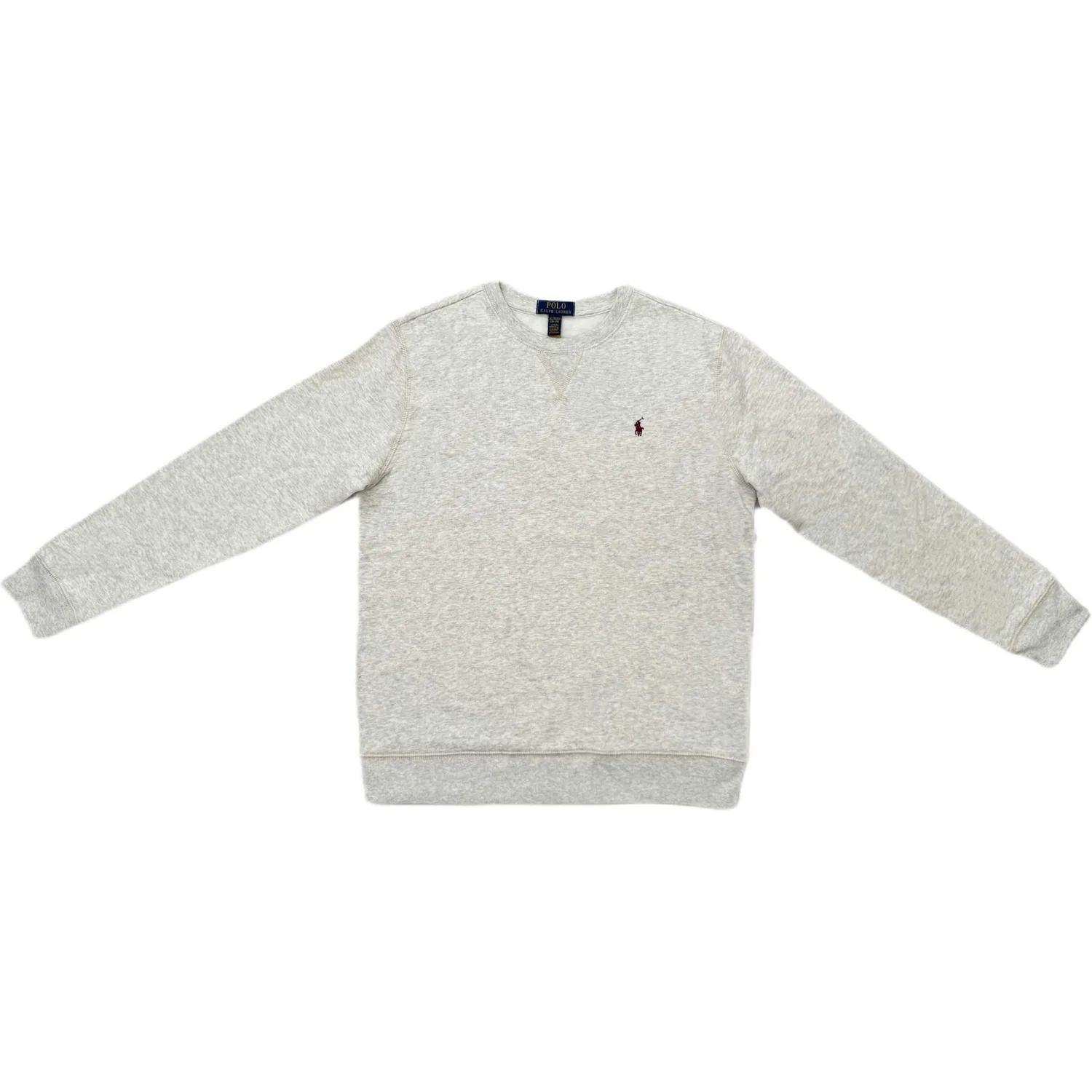 Детский свитшот с круглым вырезом Gray Polo Ralph Lauren