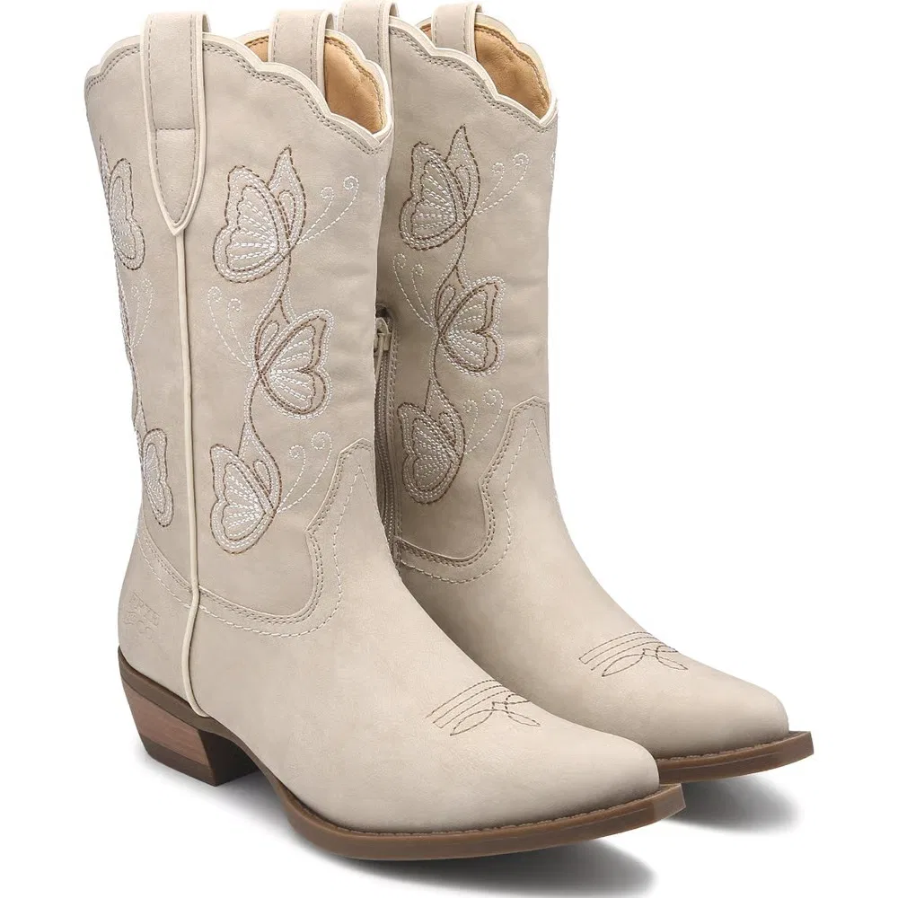 Детские ковбойские сапоги Iyla Butterfly Frye And Co., Light Taupe