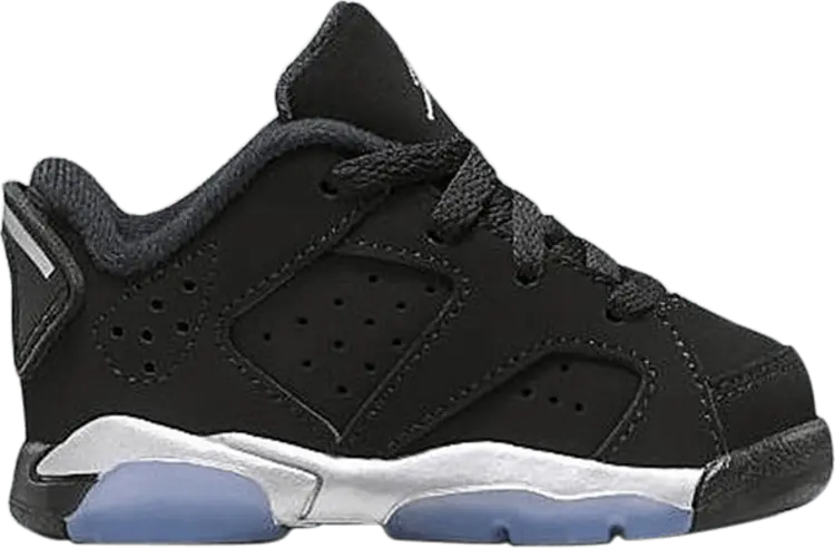 

Кроссовки Air Jordan 6 Retro Low TD Black, черный
