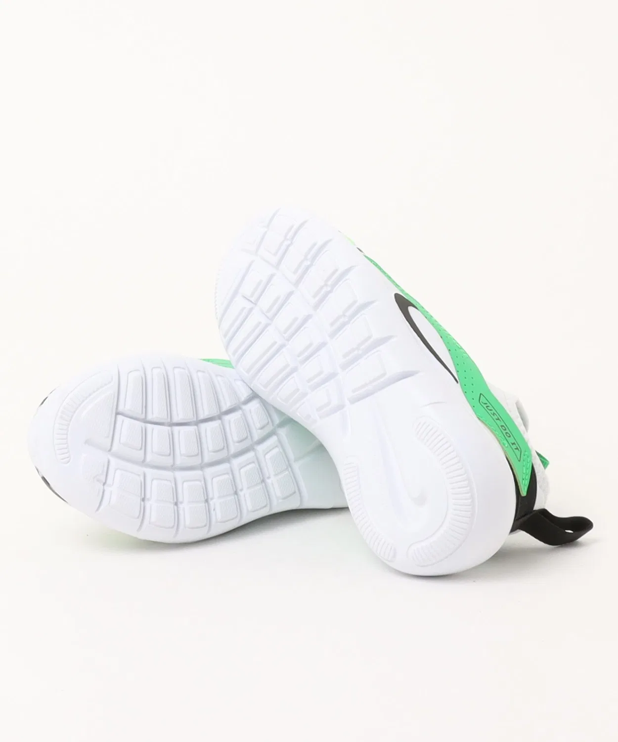 Детские кроссовки с принтом Flex Runner 4 AOP PS NIKE, White/Black — фото 3