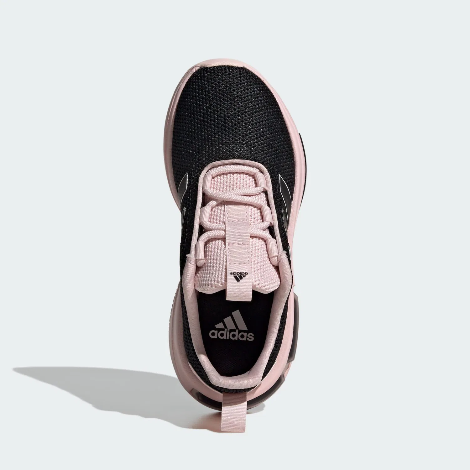 Детские кроссовки с шнуровкой Racer TR23 Adidas, Schwarz Rosa Weiss — фото 3