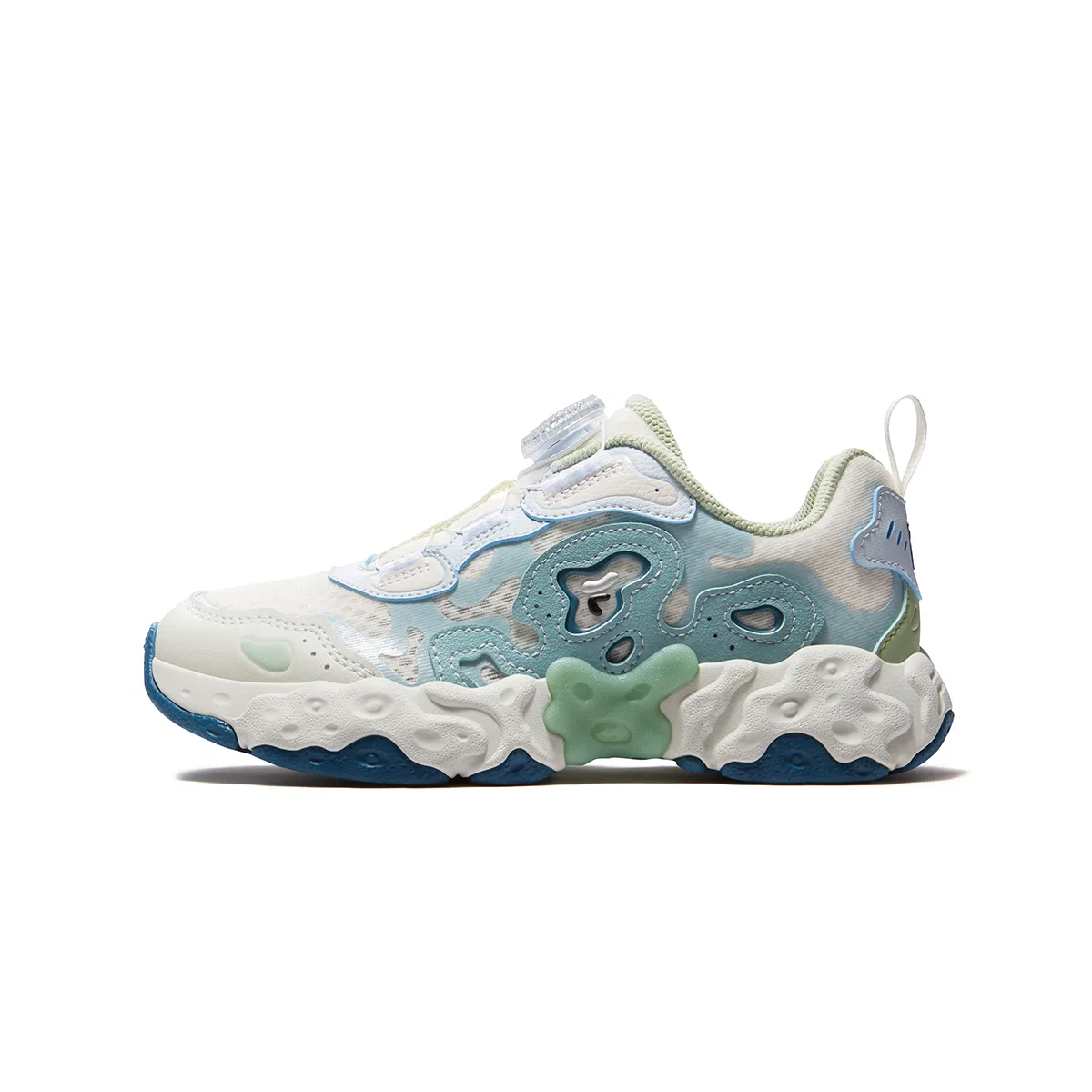 Детские беговые кроссовки Heritage FHT, FILA KIDS, Micro White/Illusion Blue