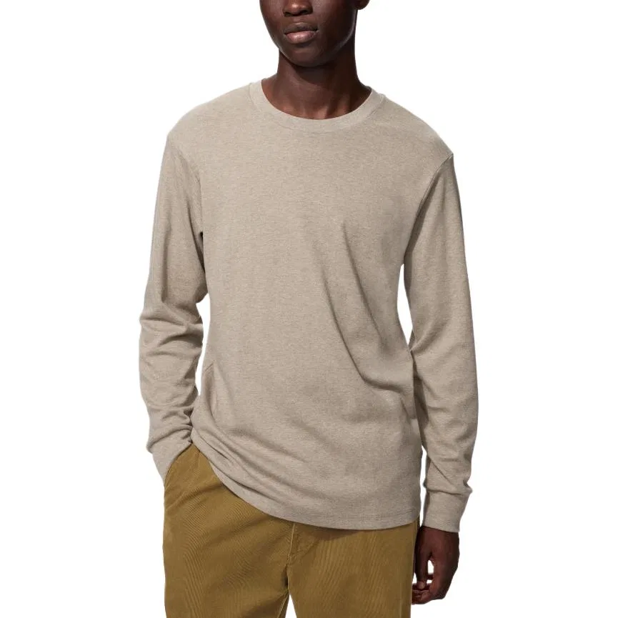 Мужская футболка с круглым вырезом Brown UNIQLO, Коричневый