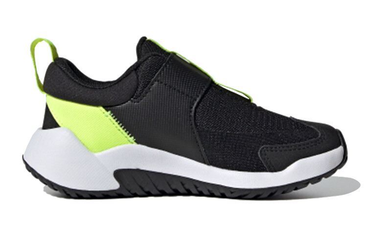 4Uture Kids Кроссовки детские низкие черные/желтые/белые Adidas — фото 2